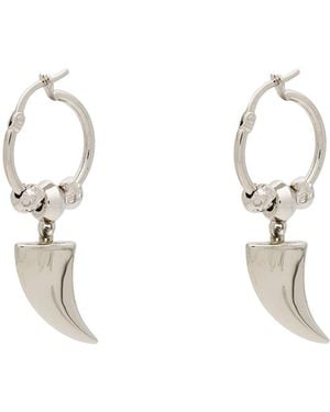 McQueen Earrings Metal - Metallic