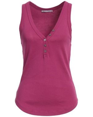 Michael Stars Top Cotton - Purple