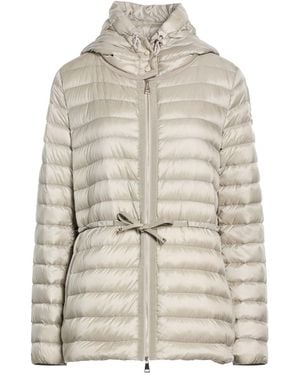 Moncler Khaki Puffer Polyamide - White