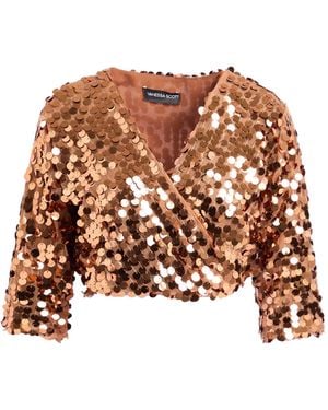 VANESSA SCOTT Top - Braun