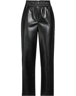 B.yu Pants Polyester, Polyurethane - Black