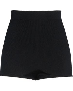 Jacquemus Shorts & Bermuda Shorts Virgin Wool, Polyamide - Black