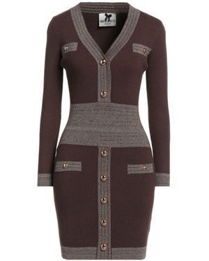 No Secrets Mini Dress - Brown