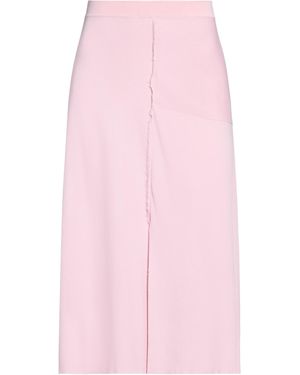 Cedric Charlier Midi Skirt - Pink