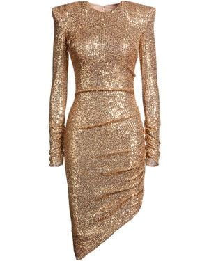 Elisabetta Franchi Midi Dress - Natural