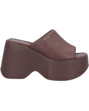 Vic Matié Sandals - Purple