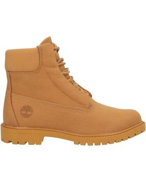 TIMBERLAND x PANGAIA Camel Ankle Boots Textile Fibres - Brown