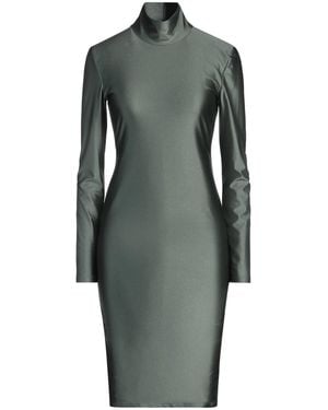 FACE TO FACE STYLE Midi Dress Polyamide, Elastane - Gray