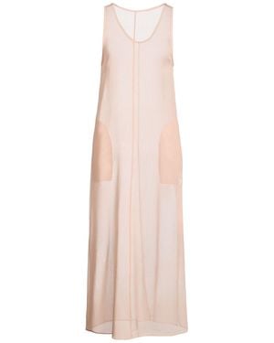 AURALEE Midi Dress Wool, Polyester - Pink