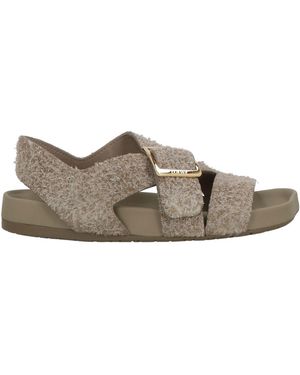 Loewe Sandals Leather - Gray