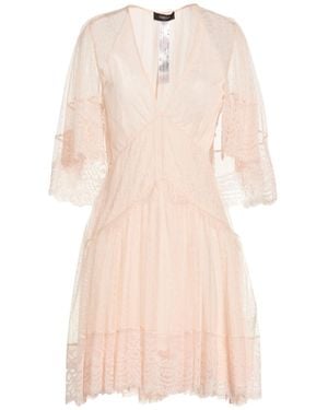 Twinset Mini Dress Polyester - Natural