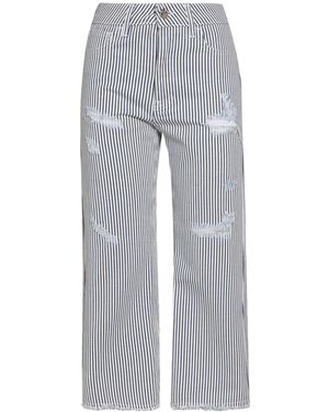Manila Grace Jeans Cotton - Gray