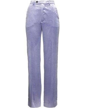 Marni Pants Viscose, Silk - Blue