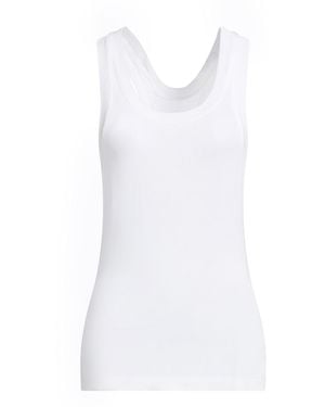 Norma Kamali Tank Top - Weiß