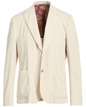 Emanuel Ungaro Blazer Polyester, Viscose, Elastane - Natural