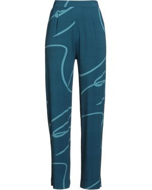Majestic Filatures Deep Trousers Viscose, Elastane - Blue