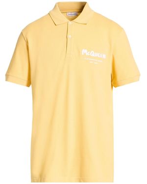 McQueen Polo Shirt - Yellow