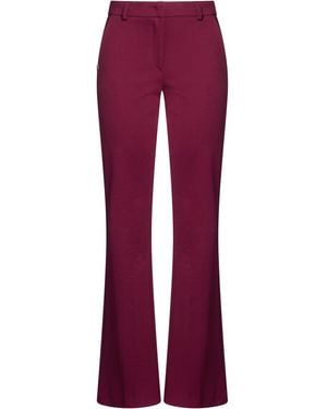 Manila Grace Pants Viscose, Polyamide, Elastane - Red