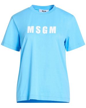 MSGM T-Shirts - Blue