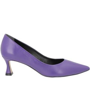Miss Unique Court Shoes - Purple