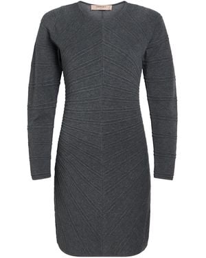 Twinset Vestito Corto - Grigio