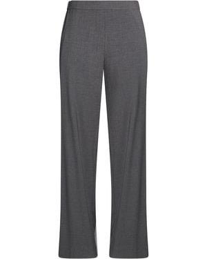 RUE DU BAC Pants Polyester, Viscose, Elastane - Gray