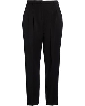 Exte Pants Polyester, Viscose, Elastic Fibers - Black