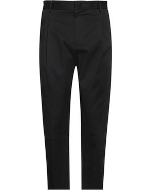 Low Brand Trousers Cotton, Elastane - Black