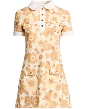 Celine Mini Dress Wool - Natural