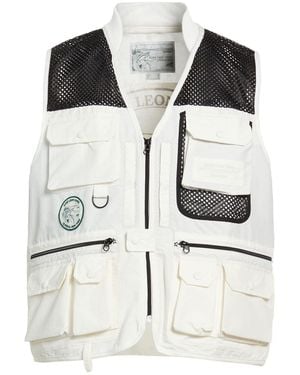 Woolrich Vest Cotton, Polyamide, Polyester - Natural
