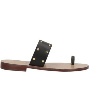 MARIA LUCA Thong Sandal - White