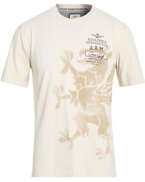 Aeronautica Militare T-Shirt Cotton - Natural