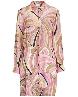 Marella Mini Dress Silk, Polyester, Elastane - Pink
