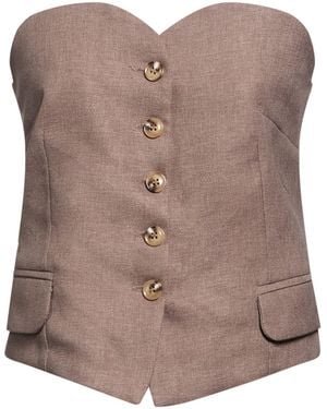 Dixie Top Polyester - Brown