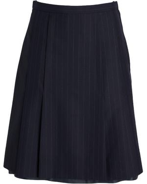 Maison Margiela Mini Skirt Wool - Blue
