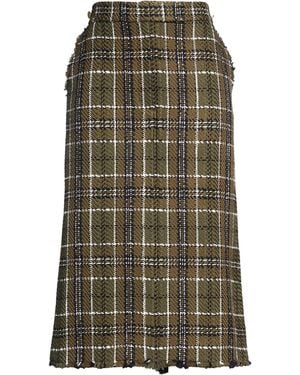 Thom Browne Midi Skirt - Green