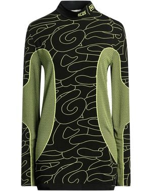 Gcds Lime Top Polyamide, Elastane - Green