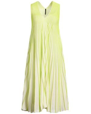 Pierantonio Gaspari Midi Dress Viscose, Polyamide - Yellow