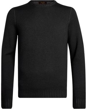 Moorer Sweater Virgin Wool - Black