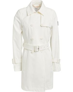 Dekker Overcoat & Trench Coat - White
