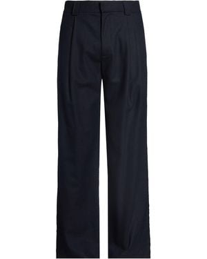 Maison Flâneur Pants Wool, Polyamide, Cashmere - Blue