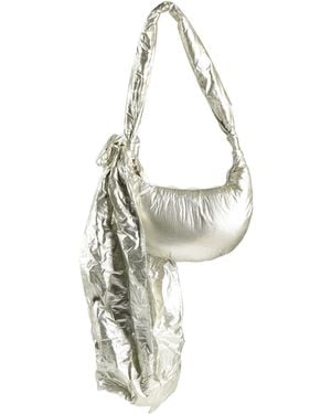 Red(V) Shoulder Bag - Metallic