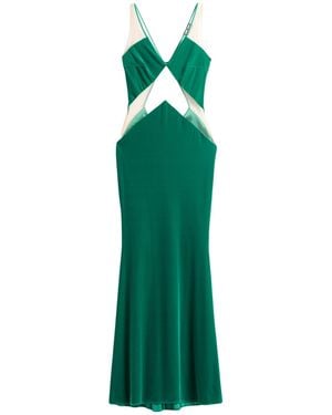 Elisabetta Franchi Maxi Dress - Green