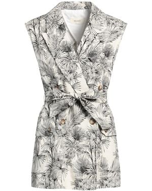 ViCOLO Ivory Blazer Cotton - White