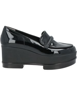 Robert Clergerie Loafers Leather - Black