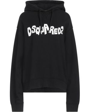 DSquared² Sweatshirt Cotton, Elastane - Black