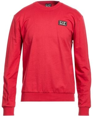 EA7 Sweatshirts - Red
