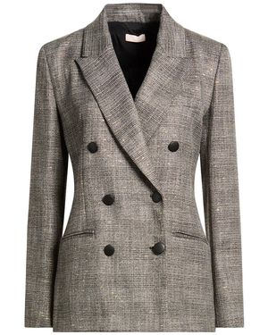 Liu Jo Blazer Polyester, Viscose, Metallic Polyester, Elastane - Gray