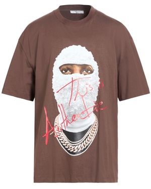 ih nom uh nit T-Shirt Cotton - Brown