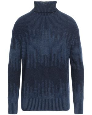 Piacenza Cashmere Turtleneck Cashmere - Blue